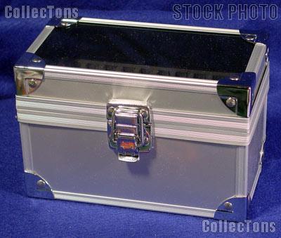 Aluminum Certified Coin Slab Storage Box Holds up to 25 PCGS or NGC Slabs 