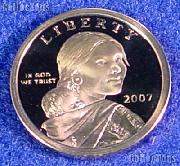 2007-S Sacagawea Golden Dollar - GEM PROOF