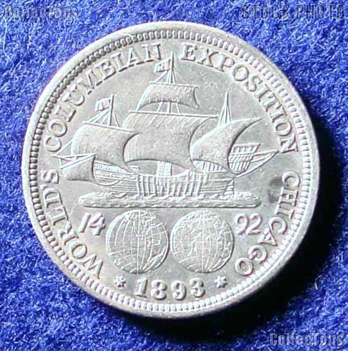 1893 Columbian Exposition Silver Half Dollars