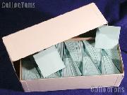 500 2x2 Blue Paper Coin Envelopes