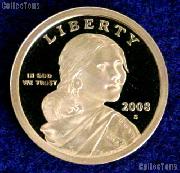 2008-S Sacagawea Golden Dollar - GEM PROOF
