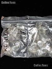 100 Kointain Museum Quality Coin Holders for DIMES