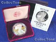 1991-S PROOF AMERICAN SILVER EAGLE * In Box with COA *