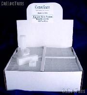 100 Coin Safe Square Coin Tubes for 50 SMALL CENTS