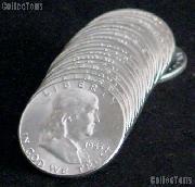 1955 Franklin Half Dollars * BU from Original Roll
