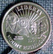 1991-S Proof Mt. Rushmore Commemorative Half Dollars