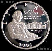 1993-S Proof Bill of Rights Commemorative Silver Half Dollars