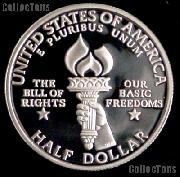 1993-S Proof Bill of Rights Commemorative Silver Half Dollars