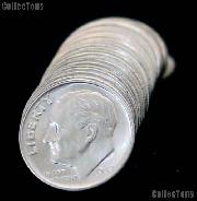 1947-S Roosevelt Silver Dimes - BU from Original Roll