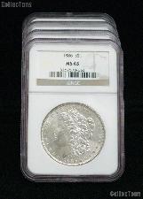 1886 Morgan Silver Dollar - NGC MS 63