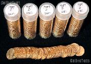 1989-D Lincoln Memorial Cent Rolls - 50 Coins
