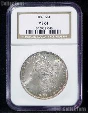 1880 Morgan Silver Dollar in NGC MS 64