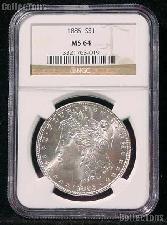 1885 Morgan Silver Dollar - NGC MS 64