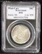 1952 Washington Carver Half Dollar in PCGS MS 64