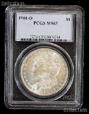 1901-O Morgan Silver Dollar in PCGS MS 63
