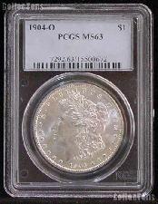 1904-O Morgan Silver Dollar in PCGS MS 63