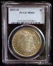 1892-O Morgan Silver Dollar in PCGS MS 64