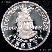 1989-S Proof Congressional Commemorative Half Dollars