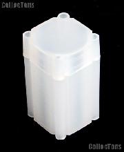 Coin Tube for SMALL DOLLARS by Numis Square Plastic Coin Tube for 25 Small Dollars