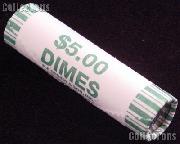 2010-P Roosevelt Dime BU Rolls * 50 Coins OBW