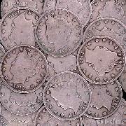 1912-D Liberty Head V Nickel  - G+ Condition