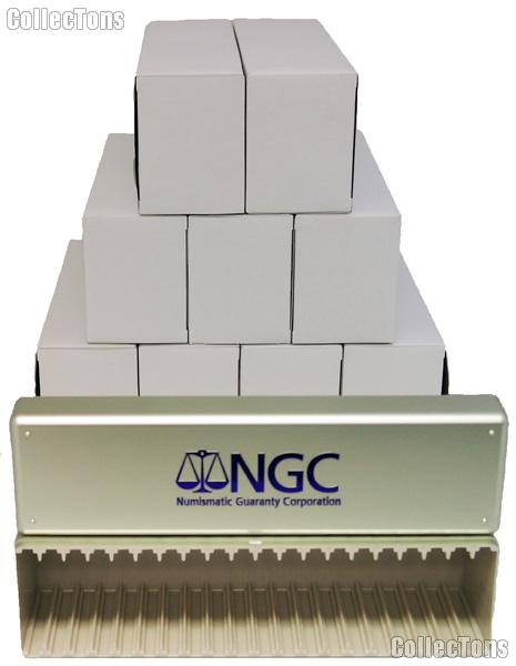 70x93x103mm Plastic 10 Coin Capacity Holder Slab Storage Box Case for PCCB NGC 