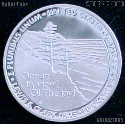 2005 S Jefferson Gem Proof Nickel 'Ocean in View'