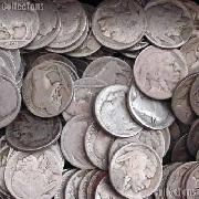 Buffalo Nickel Rolls - 40 Coins - No Dates