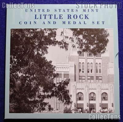 2007 US Little Rock Commemorative Coin and Medal Set