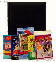 Hockey Card Collecting Starter Set / Kit NHL with 6 Hockey Card Packs & Album