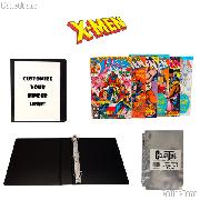 X-MEN Comic Book Collecting Starter Set Kit with Binder, Pages, and Comics