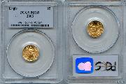 2003 Gold $5 American Eagle in PCGS MS 69