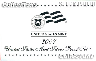 2007 SILVER PROOF SET OGP Replacement Box and COA