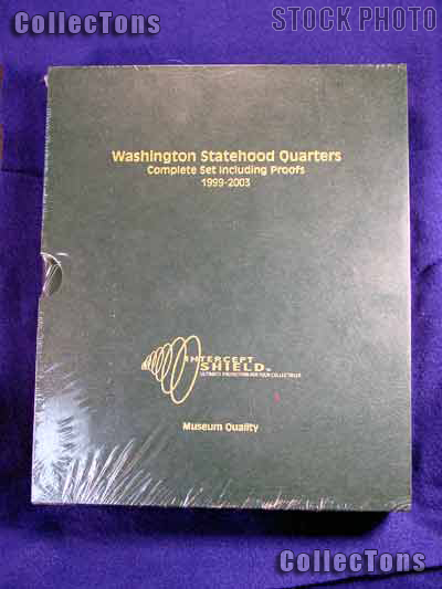 Intercept Shield State Quarters 1999-2003 Album #A80