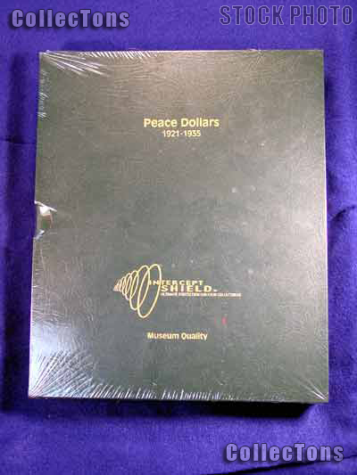 Intercept Shield Peace Silver Dollars Album #A140