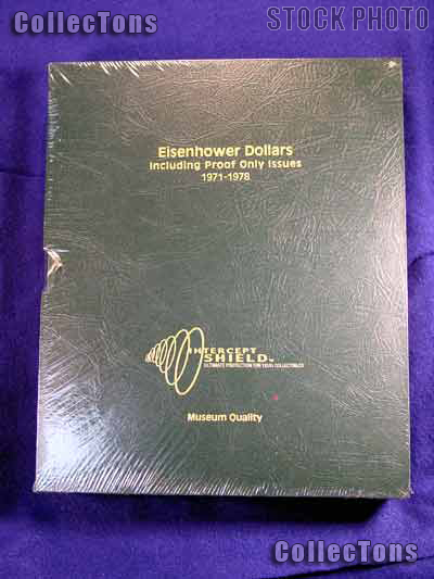 Intercept Shield Eisenhower Ike Dollars Album #A150
