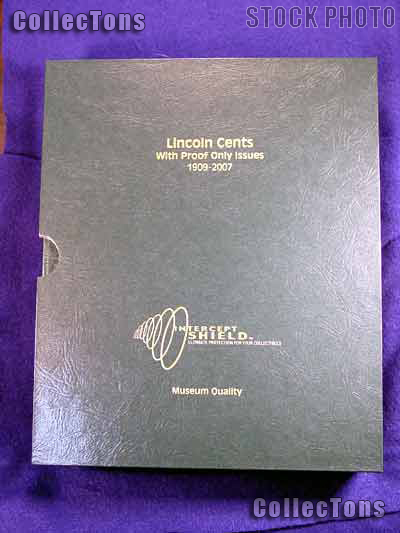 Intercept Shield Lincoln Cents Album #A20