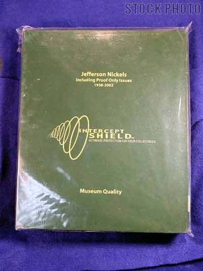Intercept Shield Jefferson Nickels 1938-2002 Album #A40