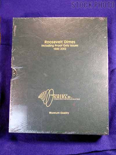 Intercept Shield Roosevelt Dimes 1946-2002 Album #A60