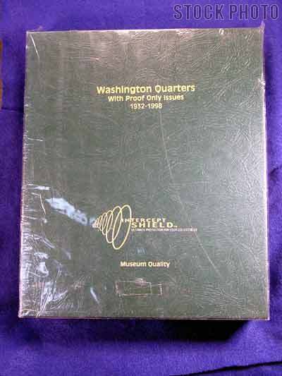 Intercept Shield Washington Quarters 1932-98 Album #A70