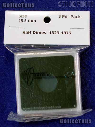 3 Intercept Shield 2x2 Coin Holders for 15.5mm Coins