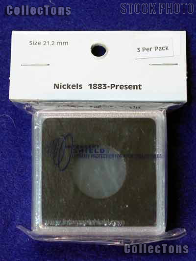 3 Intercept Shield 2x2 Coin Holders for 21.2mm Coins