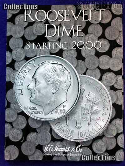 Harris Roosevelt Dimes 2000-Date Coin Folder 2941