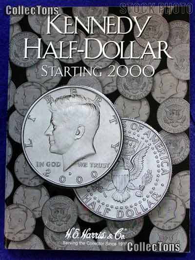 Harris Kennedy Half Dollar Starting 2000 Coin Folder  2942