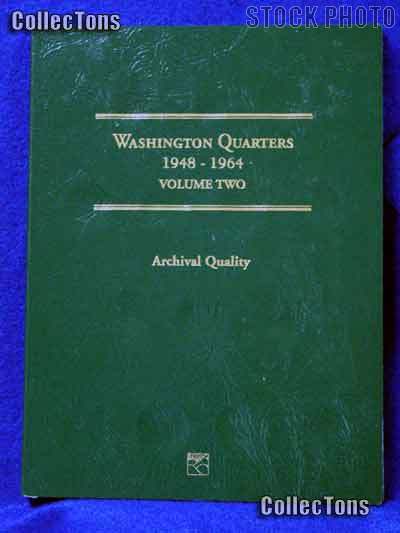 Littleton Washington Quarters 1948-64 Coin Folder LCF13