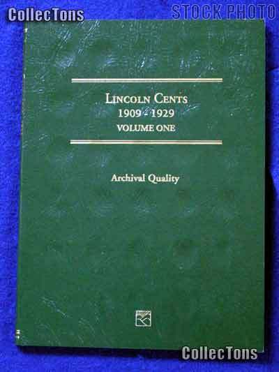 Littleton Lincoln Wheat Cents 1909-29 Coin Folder LCF18
