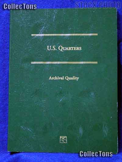 Littleton Blank Coin Folder for U.S. Quarters LCFQ