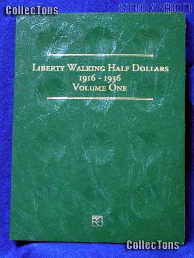 Littleton Walking Half Dollar 1916-36 Coin Folder LCF11