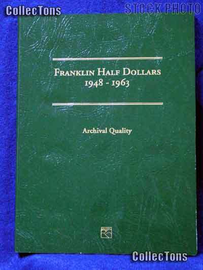 Littleton Franklin Half Dollars Coin Folder LCF9