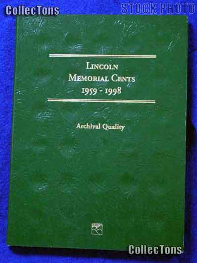 Littleton Lincoln Mem. Cents 1959-1998 Coin Folder LCF1